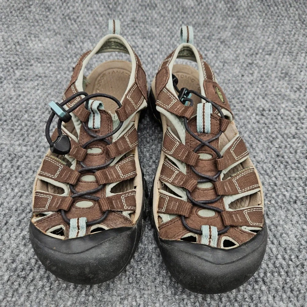 Keen (Womens 7.5) Brown Sandals Hiking Waterproof Newport H2 Outdoor Trail Shoes